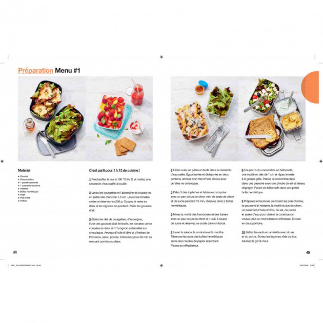 Preparation de recettes lunch box Preparation de recettes lunch box