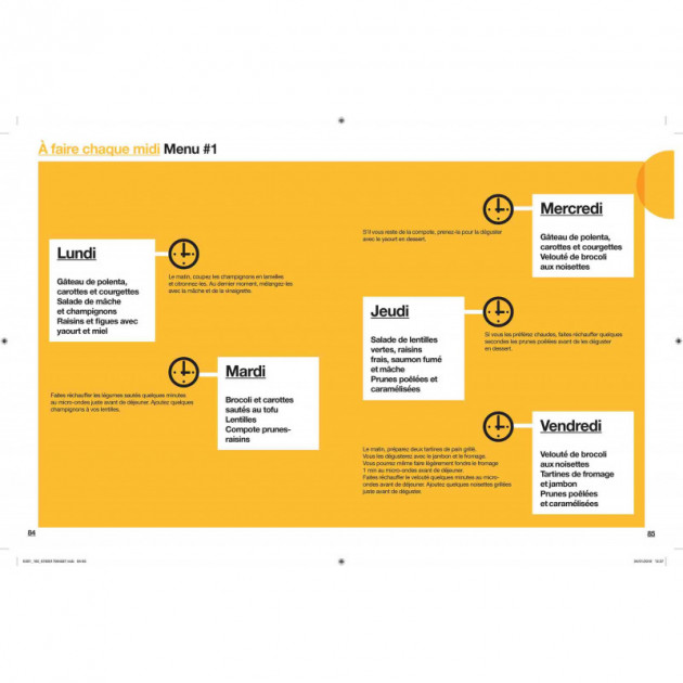 Idees de menus pour la semaine lunch box Idees de menus pour la semaine lunch box