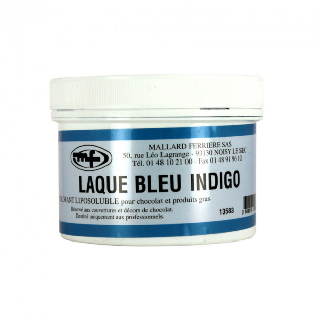 Colorant alimentaire Bleu Indigo E132 Poudre Liposoluble 60g