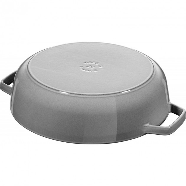 Sauteuse fonte Staub gris fond Sauteuse fonte Staub gris fond