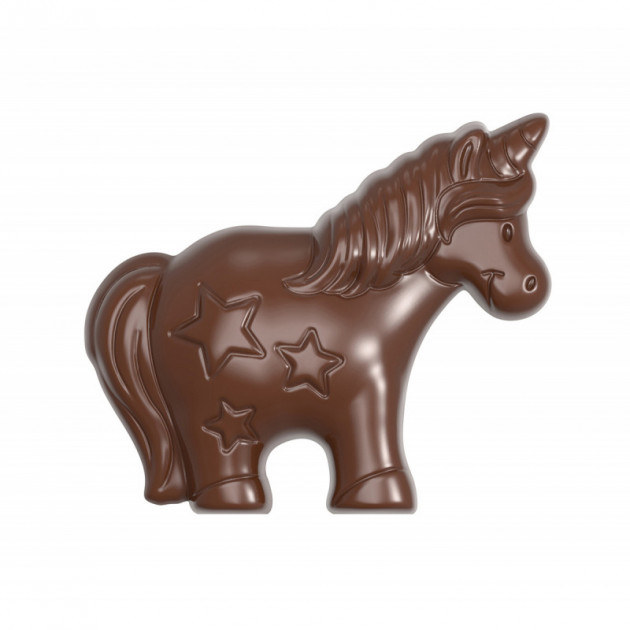 Moule Chocolat Licorne 80 mm (x4) Chocolate World