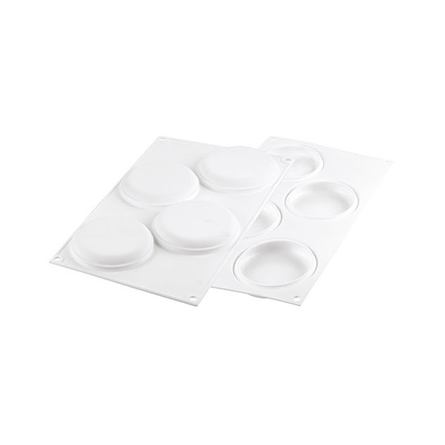 Moule silicone tartelette 4 empreintes