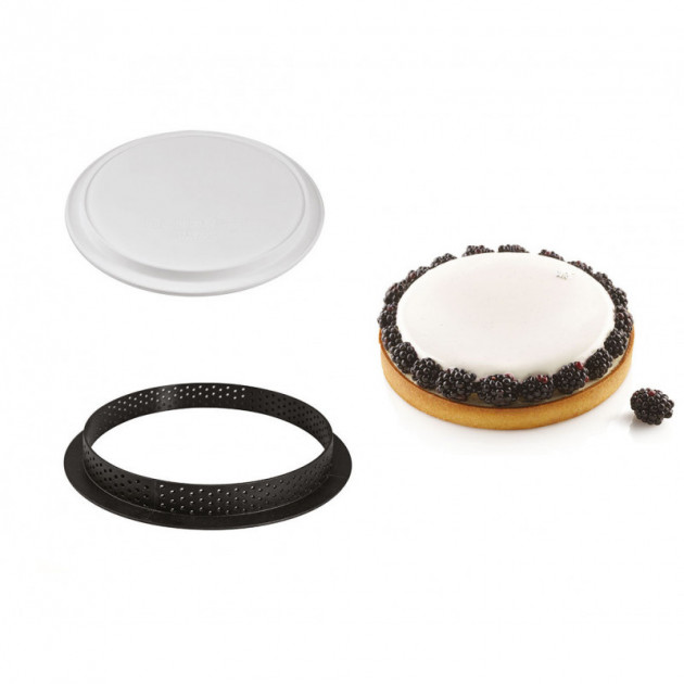 Kit Moule Silicone 1 Tarte Ã˜ 210mm Silikomart Professional