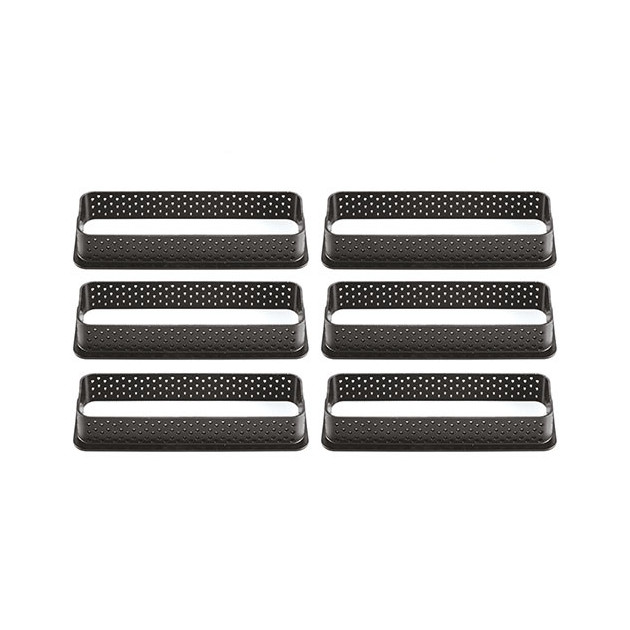 6 cadres perfores tarte rectangulaire 6 cadres perfores tarte rectangulaire