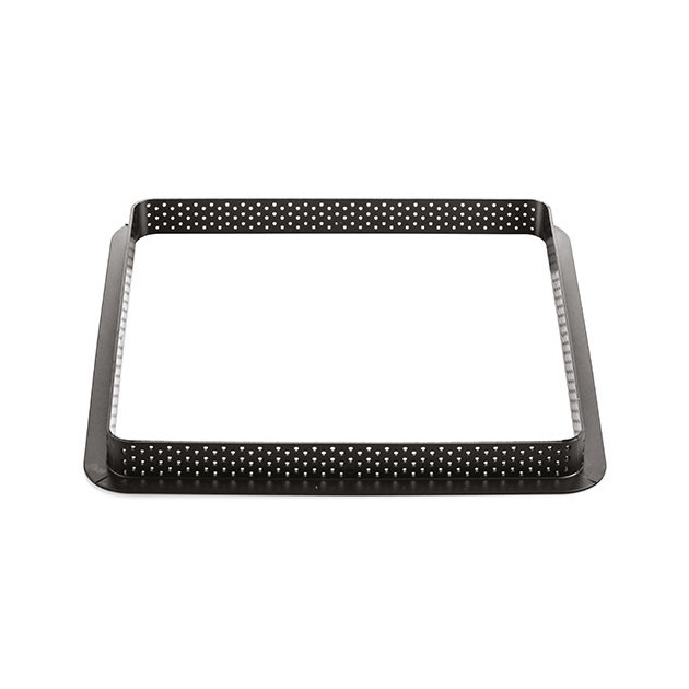 Moule perfore tarte carre 20 cm Moule perfore tarte carre 20 cm