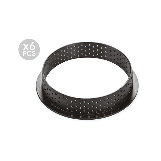 Cercle a tarte perfore 8 cm Cercle a tarte perfore 8 cm