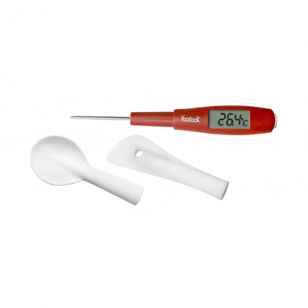 Spatule Thermometre amovible + embout cuillere Yoocook