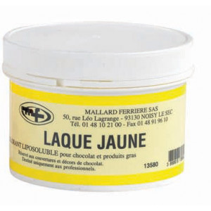 Colorant alimentaire Jaune E104 Poudre Liposoluble 60g Colorant alimentaire Jaune E104 Poudre Liposoluble 60g