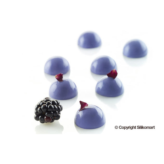 Miccros Domes realises avec le Moule Silicone Micro Sphere Silikomart Professional Miccros Domes realises avec le Moule Silicone Micro Sphere Silikomart Professional