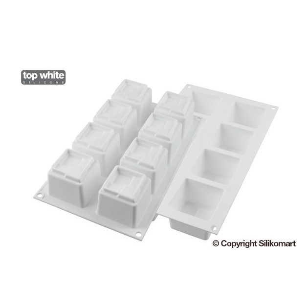 Moule silicone cube 6 cm Silikomart
