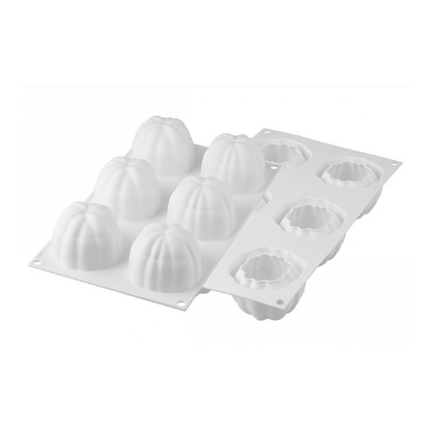Moule silicone Silikomart a 6 empreintes Spheres 6.8 cm Moule silicone Silikomart a 6 empreintes Spheres 6.8 cm
