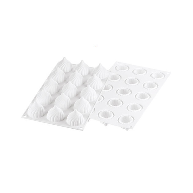 Moule silicone spheres torsadees Russian Tale 4 cm Moule silicone spheres torsadees Russian Tale 4 cm