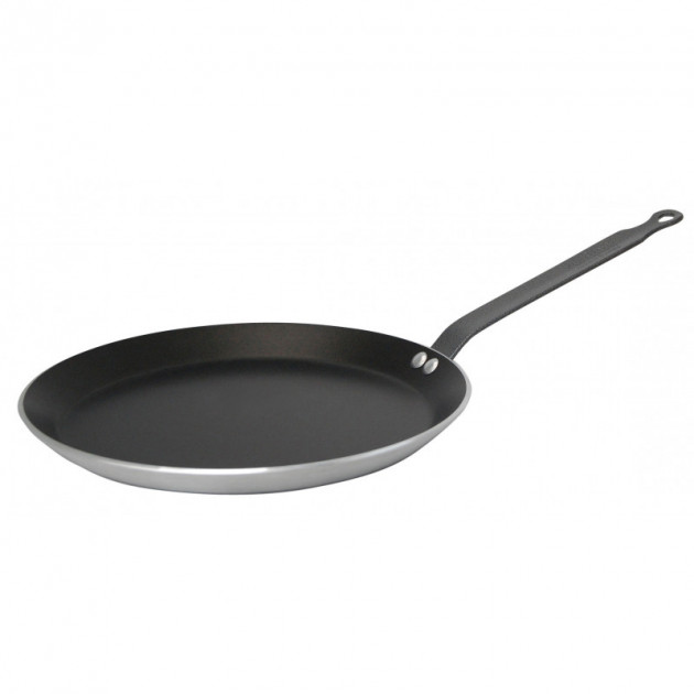 Poêle à Crêpe ø26 cm Antiadhésive Choc Resto Induction De Buyer