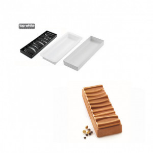 Moule Silicone Sahara 300 x 100 x H36 mm Silikomart Moule Silicone Sahara 300 x 100 x H36 mm Silikomart