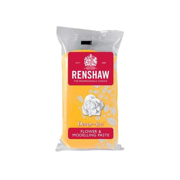 Gum Paste Renshaw Jaune Jonquille 250g