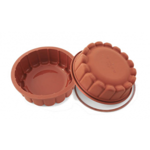 Moule à Charlotte Silicone 180 mm x H 60 mm Silikomart