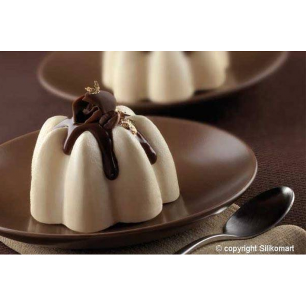 Moule 8 Charlottes en Silicone Moule 8 Charlottes en Silicone