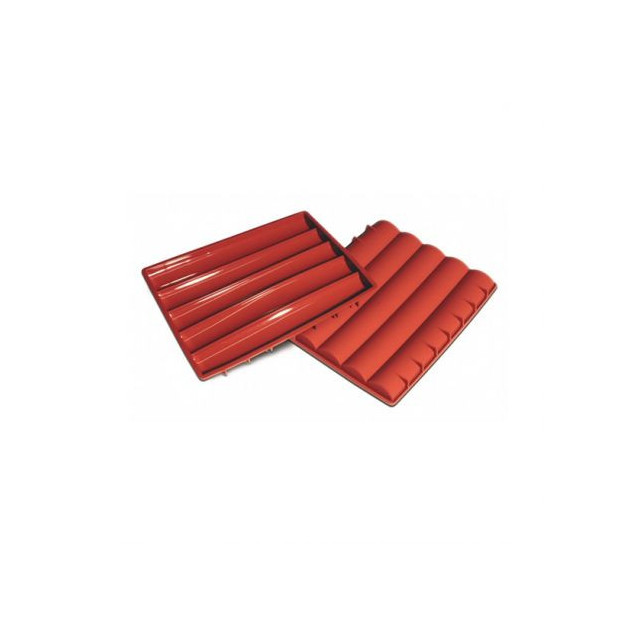 Moule 5 Rectangles Arrondis en Silicone