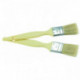 Pinceau Plat Poils Longs 4 cm Manche Plastique
