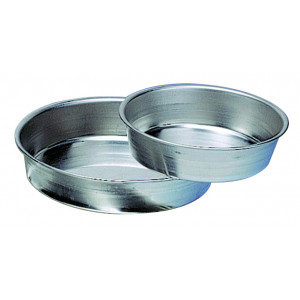 Moule à Manqué Fer Blanc 14 cm x H 3,5 cm Moule à Manqué Fer Blanc 14 cm x H 3,5 cm