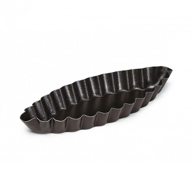 Moule Barquette Cannelee 10 x 4.5 cm x H 1.2 cm Gobel