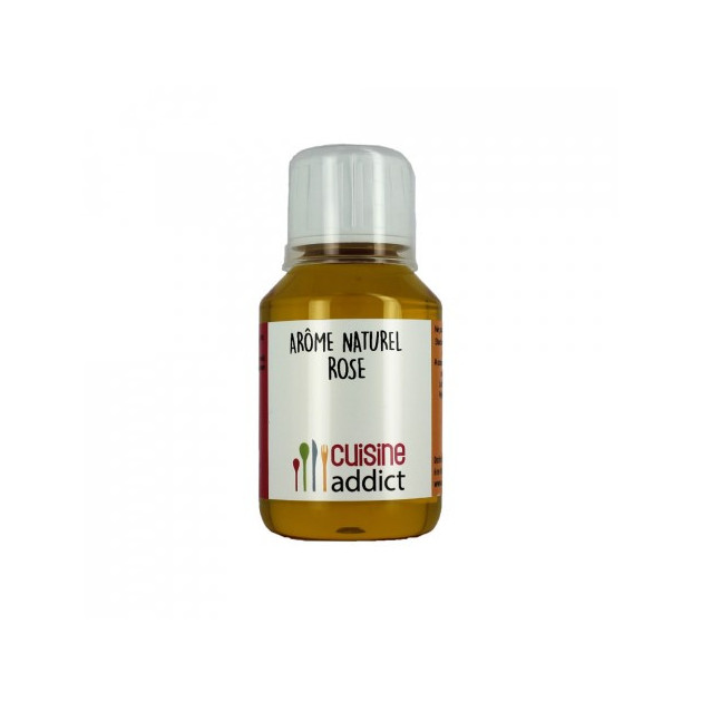 Arôme Alimentaire Naturel de Rose 115ml Cuisineaddict