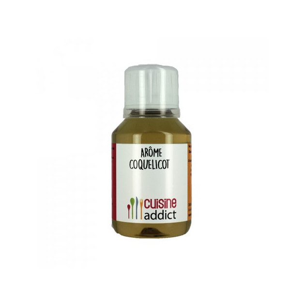 Arôme Alimentaire Coquelicot 115 ml Cuisineaddict 