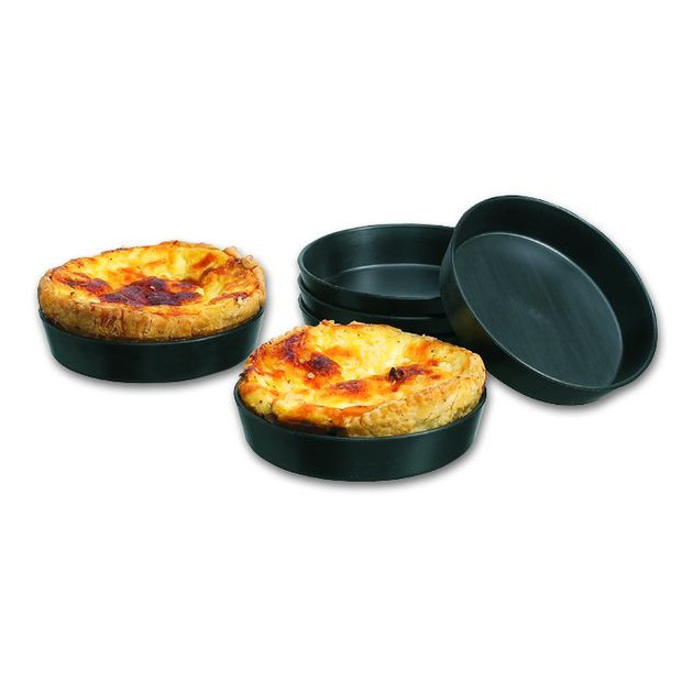 Moule Anti-Adhesif Quiche 10 cm x H 2 cm (x12) ExoglassÂ® Matfer