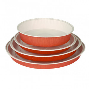 Tourtière Unie en Carton 18,5 cm x H 1,9 cm Optima (x50)