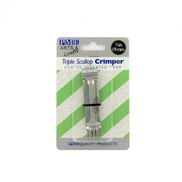 Pince a Gaufrer Triple Ondulation Dentelee 19 mm (x1) PME