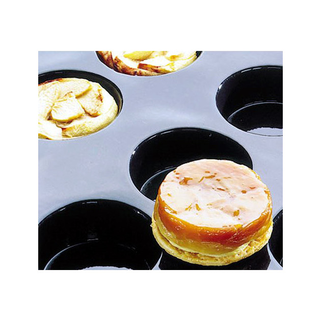 Moule Silicone 6 Tartes Tatin 15 cm x H 2,4 cm Flexipan -  , Achat, Vente