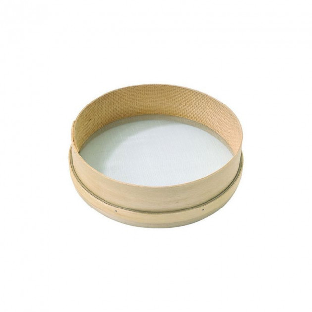 Tamis Bois Double avec Toile Inox Ø 35 cm N°30