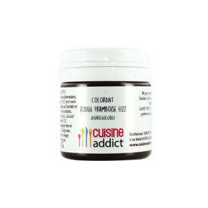 Colorant alimentaire Rouge Framboise E122 25g Poudre Hydrosoluble Cuisineaddict Colorant alimentaire Rouge Framboise E122 25g Poudre Hydrosoluble Cuisineaddict