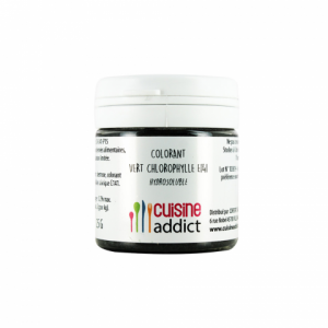 Colorant alimentaire Vert Chlorophylle E141 25g Poudre Hydrosoluble Cuisineaddict Colorant alimentaire Vert Chlorophylle E141 25g Poudre Hydrosoluble Cuisineaddict