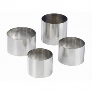 Cercle Individuel Inox 5,5 cm x H 4 cm Mallard Cercle Individuel Inox 5,5 cm x H 4 cm Mallard