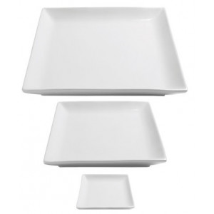 Assiette Creuse Porcelaine Clélia 19,5 x 19,5 cm In Situ Assiette Creuse Porcelaine Clélia 19,5 x 19,5 cm In Situ