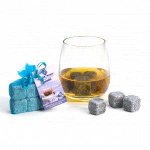 Glaçons Granit Bleu de Bretagne x6 On The Rocks