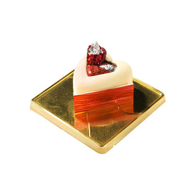 Savarin Coeur fait avec Moule Silicone