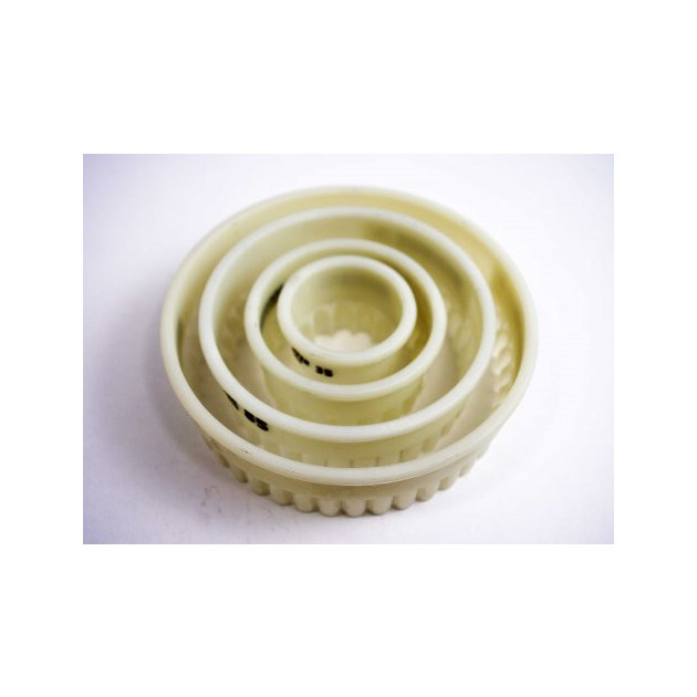 Decoupoir rond cannele Exoglass