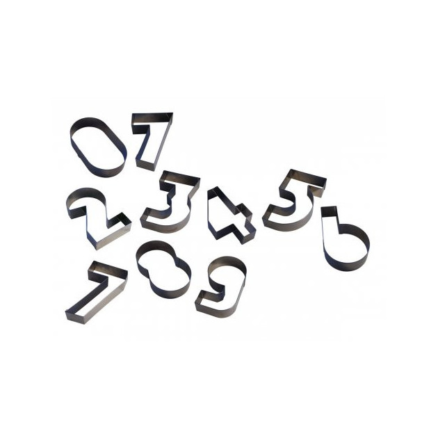 Chiffre inox 7 découpoir 210 mm Gobel Chiffre inox 7 découpoir 210 mm Gobel