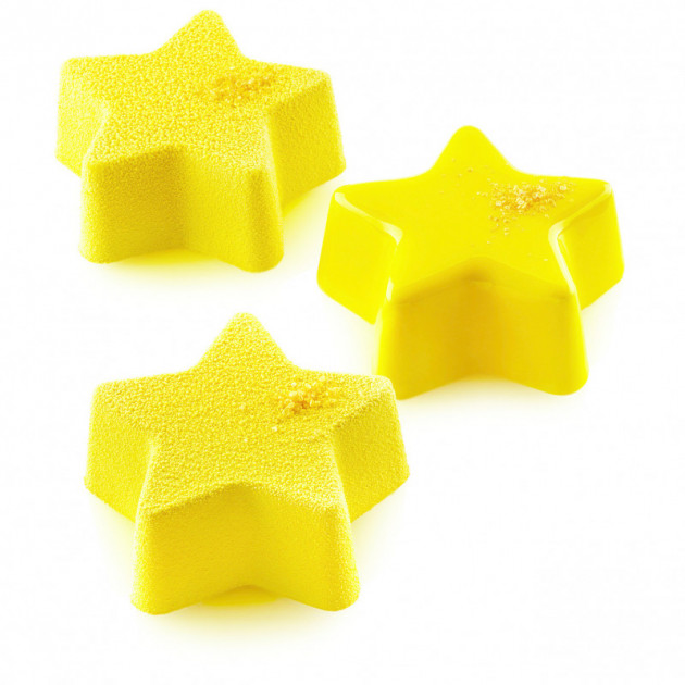 Gateaux etoiles realises avec le moule silicone etoile Gateaux etoiles realises avec le moule silicone etoile