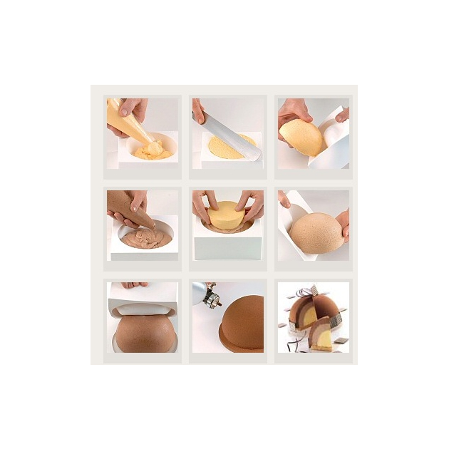Moule Silicone Demi-Sphere Moule Silicone Demi-Sphere