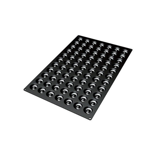 Moule silicone Mini Savarins 4.1 cm 77 empreintes Silikomart