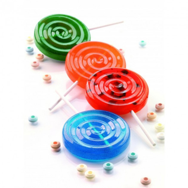 Moule professionnel en silicone Lollypop, 11 pièces