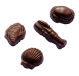 Moule Chocolat Coquillages et Crustacés (x24) Barry