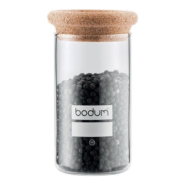 Bocal en Verre 0.25 L Bouchon en liege Yohki Bodum