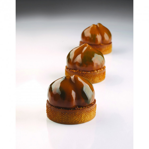 Moule Silicone 20 Marrons 65 ml Cedric Grolet Pavoni