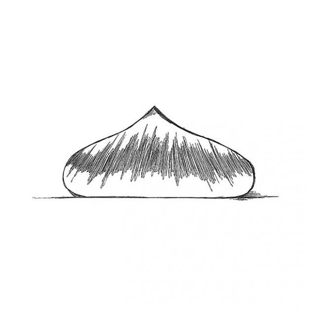 Entremets Noisette aux nombreux details