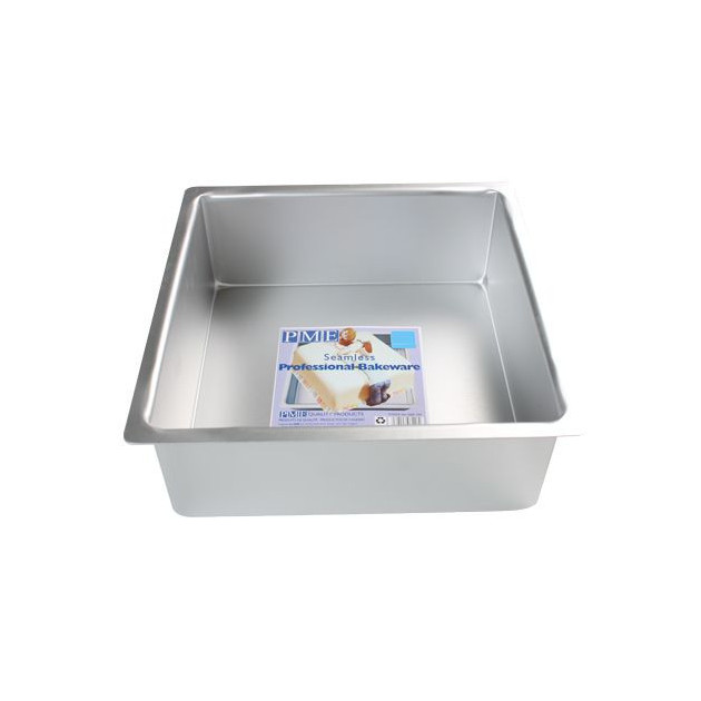 Moule Carré 20 x 20 cm H.10 cm Aluminium PME - , Achat,  Vente