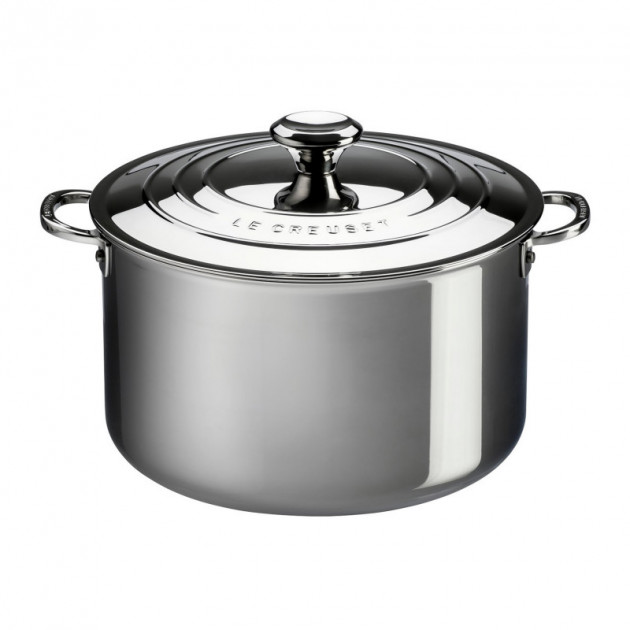 Cocotte inox avec couvercle 26 cm Le Creuset